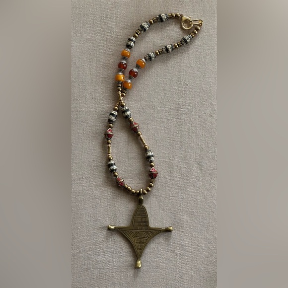 26 inch Brass bead necklace NWOT - Picture 5 of 16